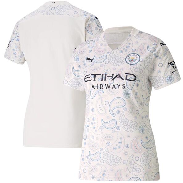 Manchester City Women Football Kit Third Soccer Jersey 2020/21